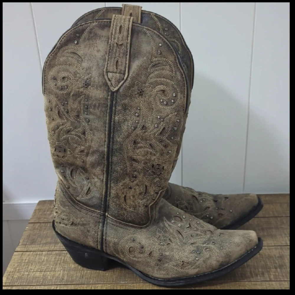 Laredo Vanessa Embroidered Western Cowboy Boots - Picture 12 of 12